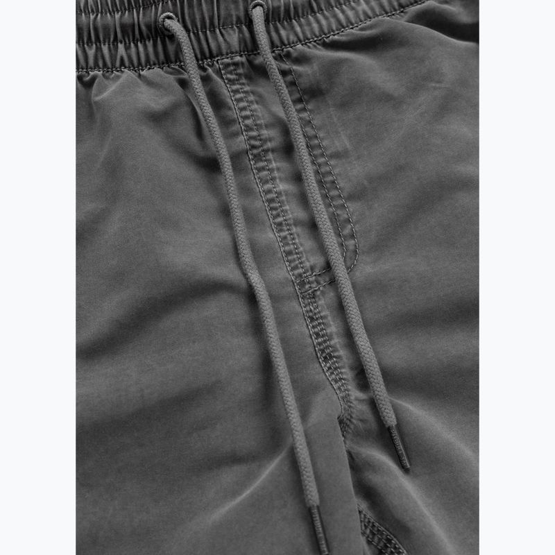Pantaloncini da bagno Pitbull Balfour da uomo, grafite scuro 4