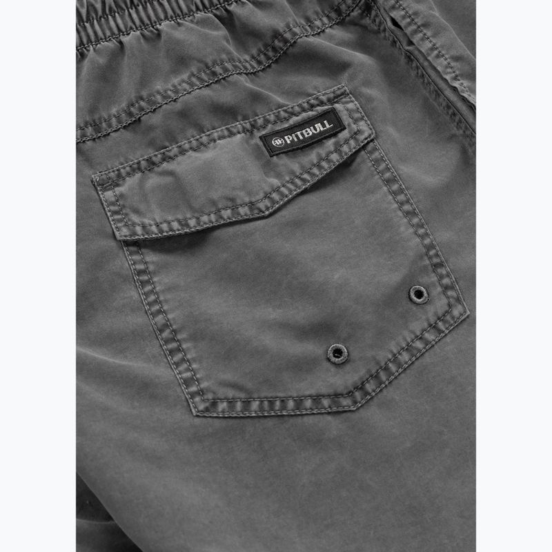 Pantaloncini da bagno Pitbull Balfour da uomo, grafite scuro 5