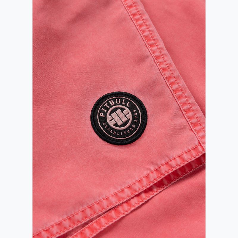Pantaloncini da bagno Pitbull Balfour rosso fuoco per uomo 6