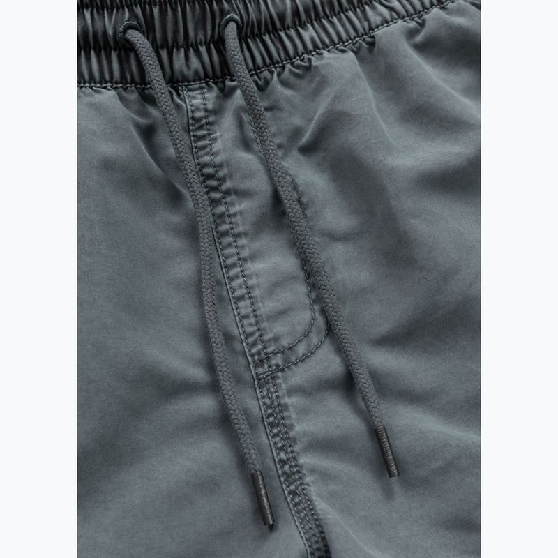 Pantaloncini da bagno Pitbull Balfour field grigio uomo 4