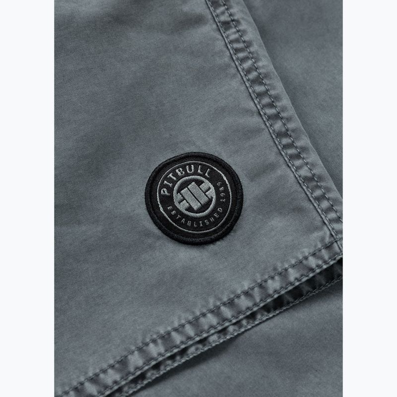 Pantaloncini da bagno Pitbull Balfour field grigio uomo 6