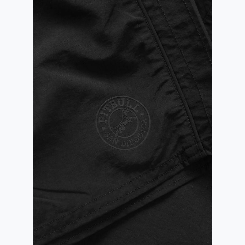 Pantaloncini da bagno Pitbull Crownhill da uomo, nero 5