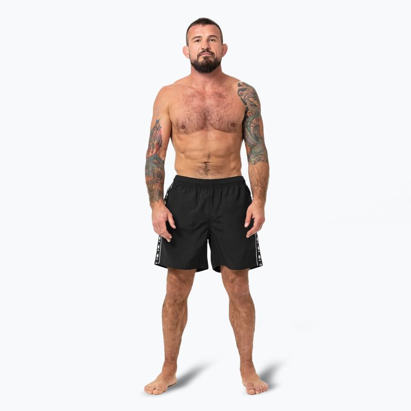 Pantaloncini da bagno Pitbull Blackmore da uomo, nero 2