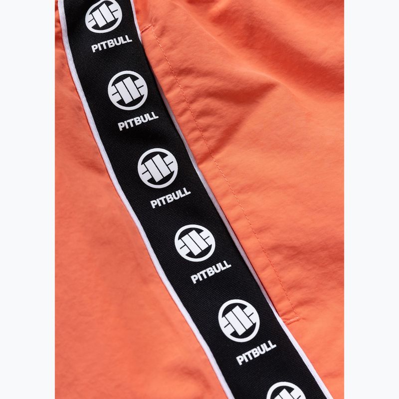 Pantaloncini da bagno Pitbull Blackmore bright salmon da uomo 4