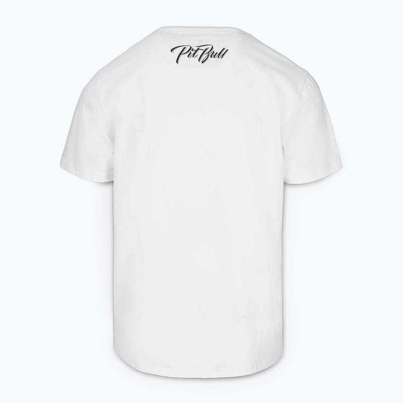Maglietta Pitbull El Jeffe da uomo, bianco 5
