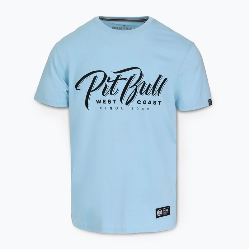 Maglietta Pitbull El Jeffe da uomo blu chiaro 4