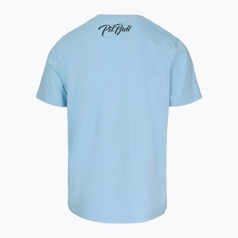 Maglietta Pitbull El Jeffe da uomo blu chiaro 5