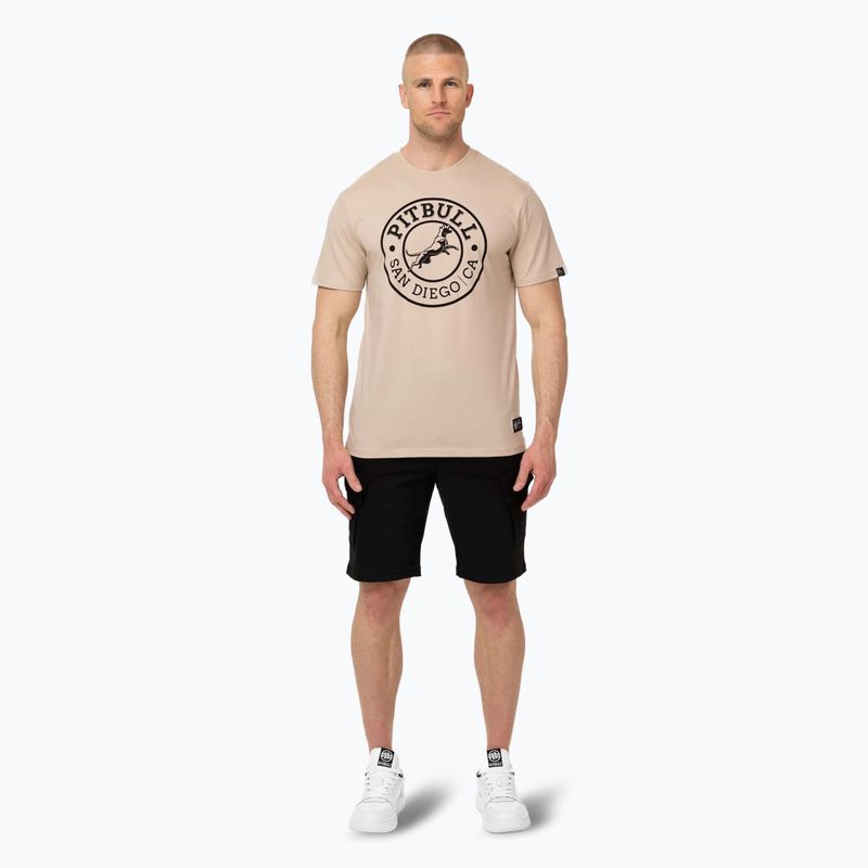 Maglietta Pitbull San Diego CA ultraleggera da uomo sulla sabbia 2