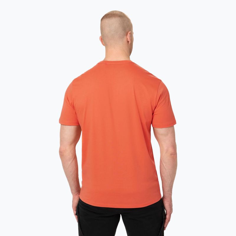 Maglietta Pitbull Palms da uomo color salmone brillante 3