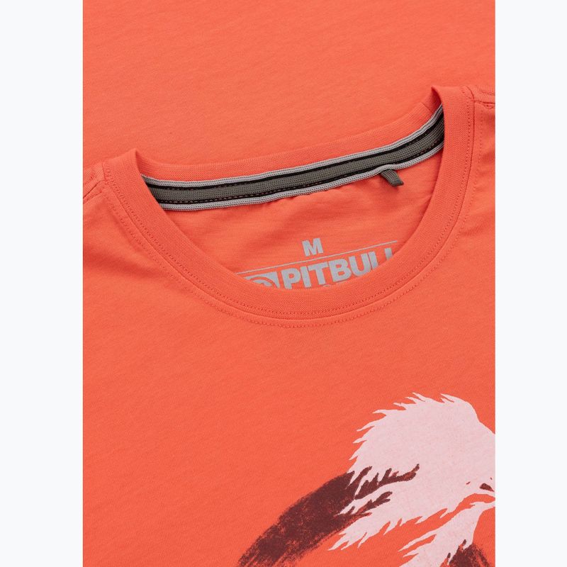 Maglietta Pitbull Palms da uomo color salmone brillante 6
