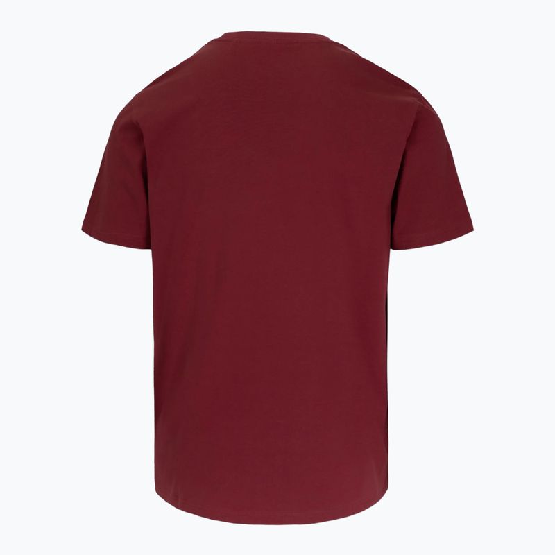 Maglietta Pitbull Logo Palms uomo bordeaux 5
