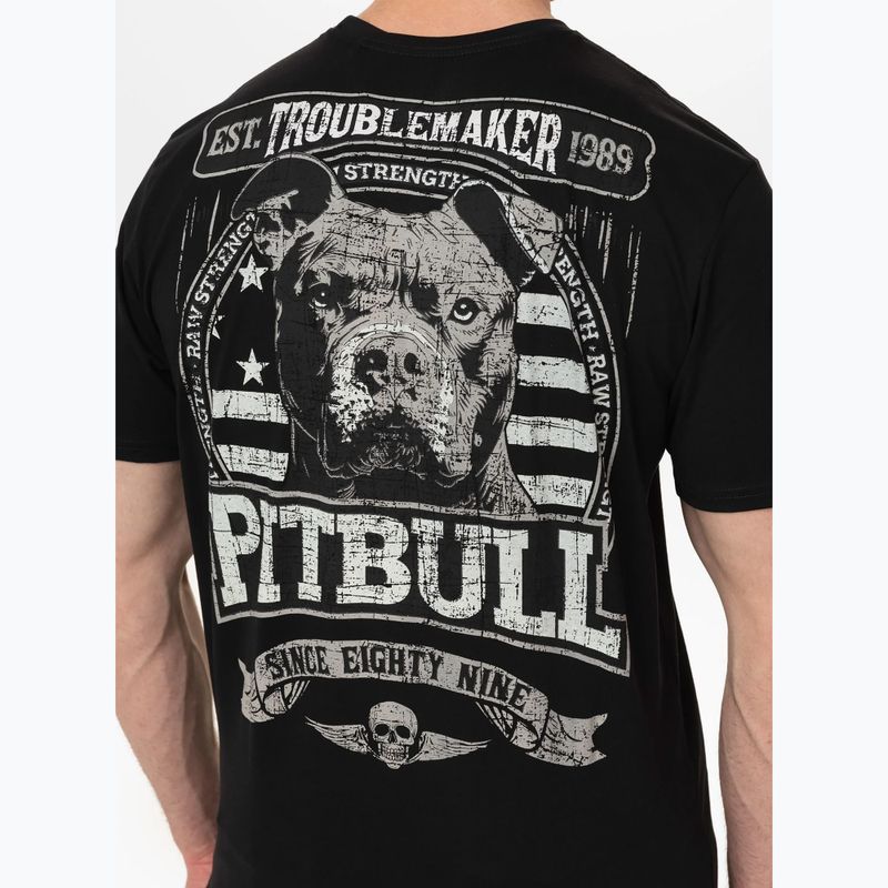 Maglietta Pitbull Troublemarker uomo nero 3