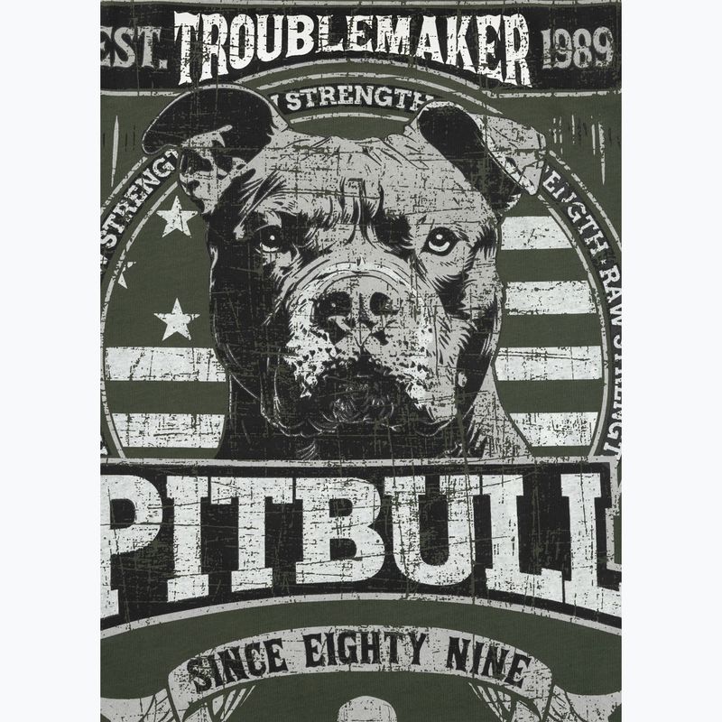 Maglietta da uomo Pitbull Troublemarker verde antico 5