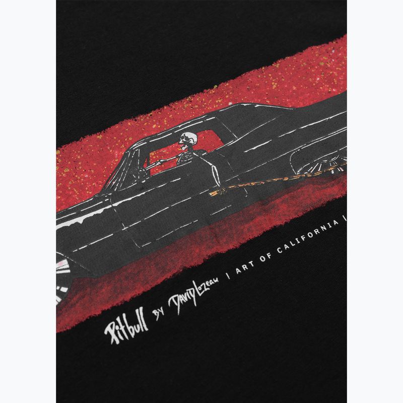 Maglietta Pitbull Devil's da uomo, nero 5