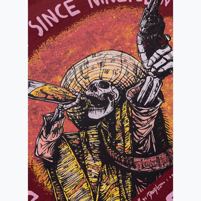 Pitbull Shot For Shot - Maglietta da uomo bordeaux 6