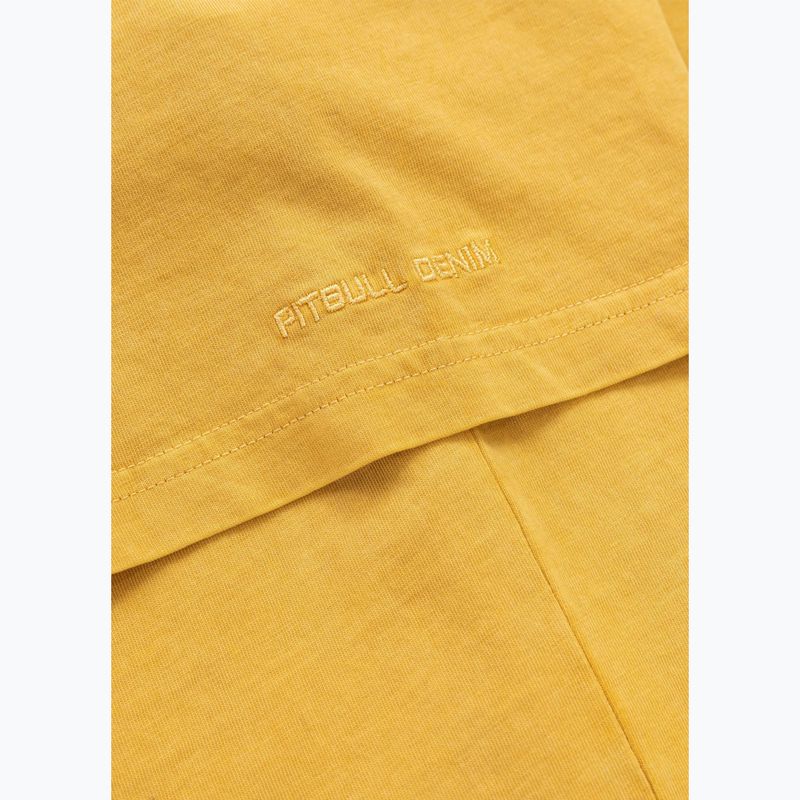 Maglietta Pitbull Open Beach da uomo, giallo slavato 10