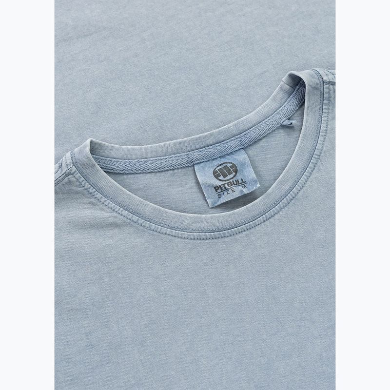 Maglietta Pitbull Planet Surf da uomo, lavaggio blu 7