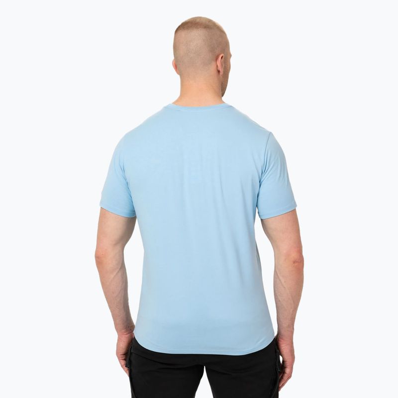 Maglietta Pitbull Minimal blu chiaro da uomo 3