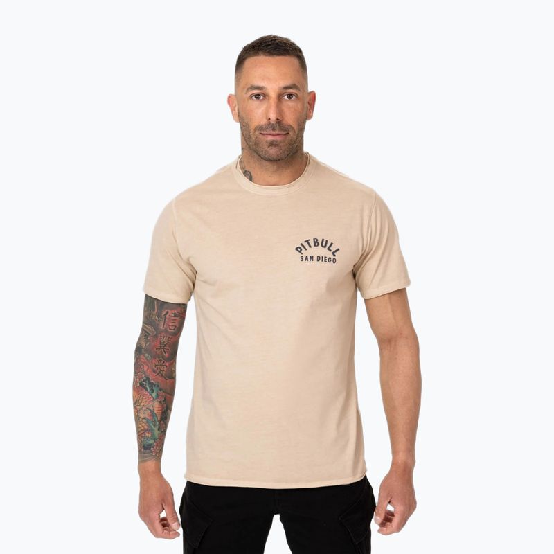 Maglietta Pitbull pacific ultra light sand da uomo