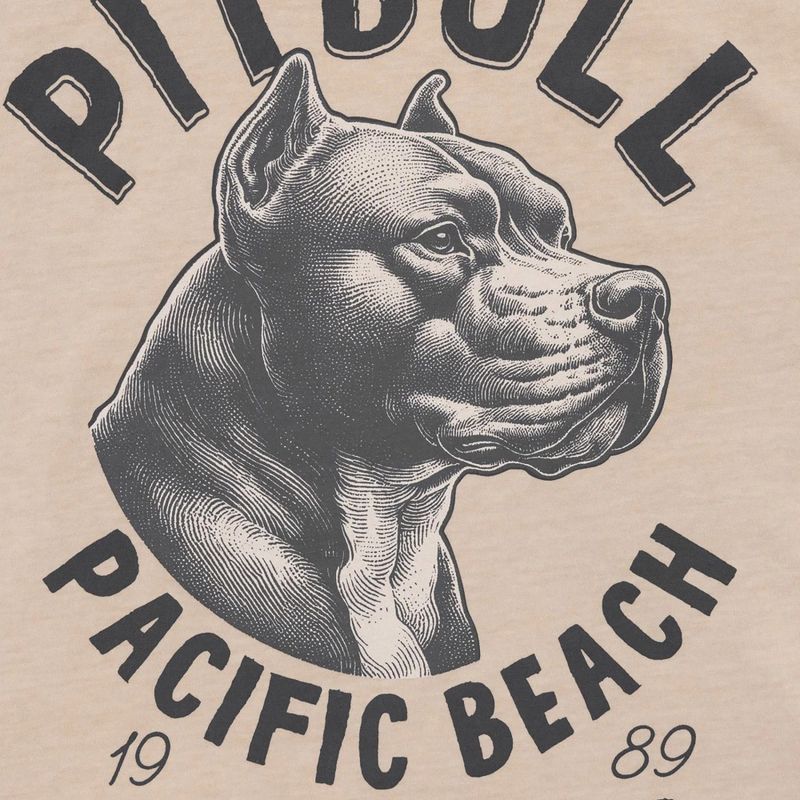 Maglietta Pitbull pacific ultra light sand da uomo 8