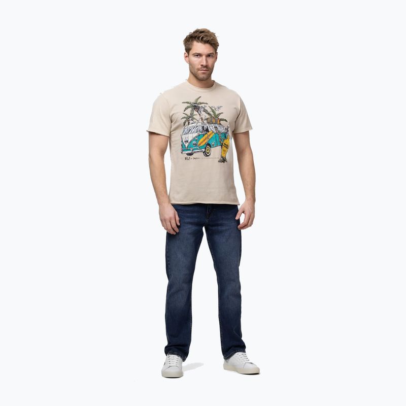 Maglietta Pitbull Open Beach ultraleggera da uomo sulla sabbia 2
