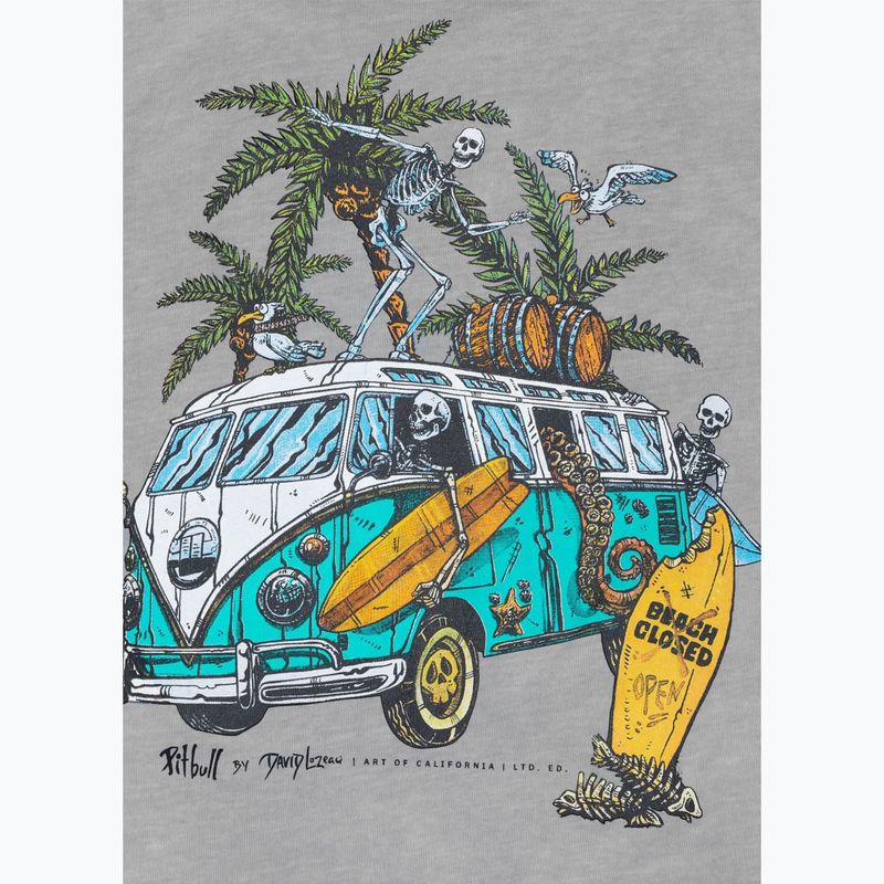 Maglietta Pitbull Open Beach uomo grigio 4