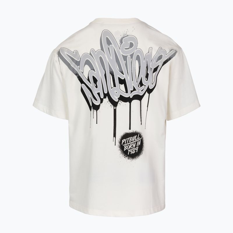 Maglietta Pitbull Graffiti off white da uomo 2