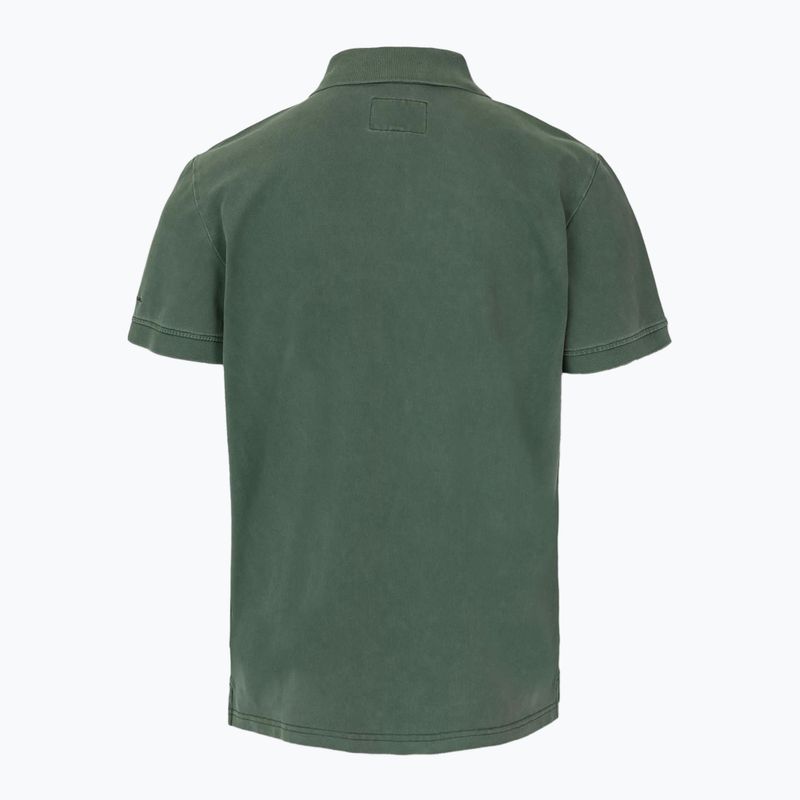Polo Pitbull Washed da uomo verde salvia 2