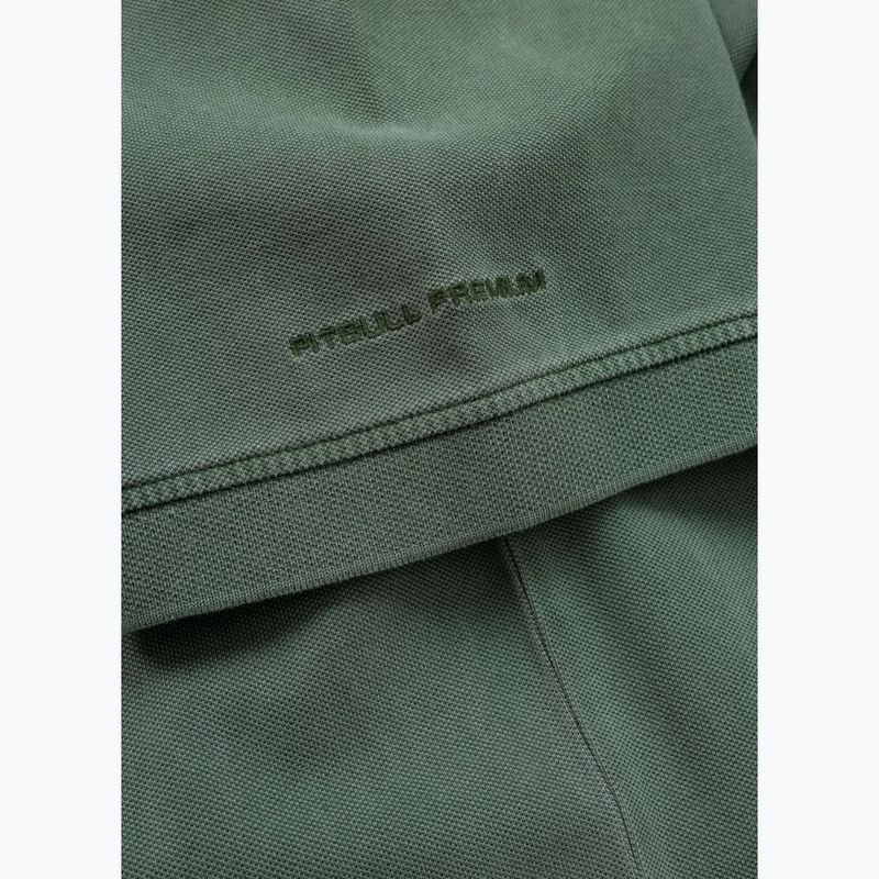Polo Pitbull Washed da uomo verde salvia 6