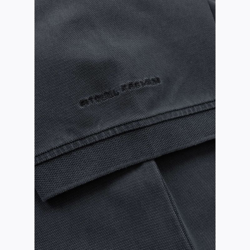 Polo Pitbull Washed da uomo grafite scuro 6