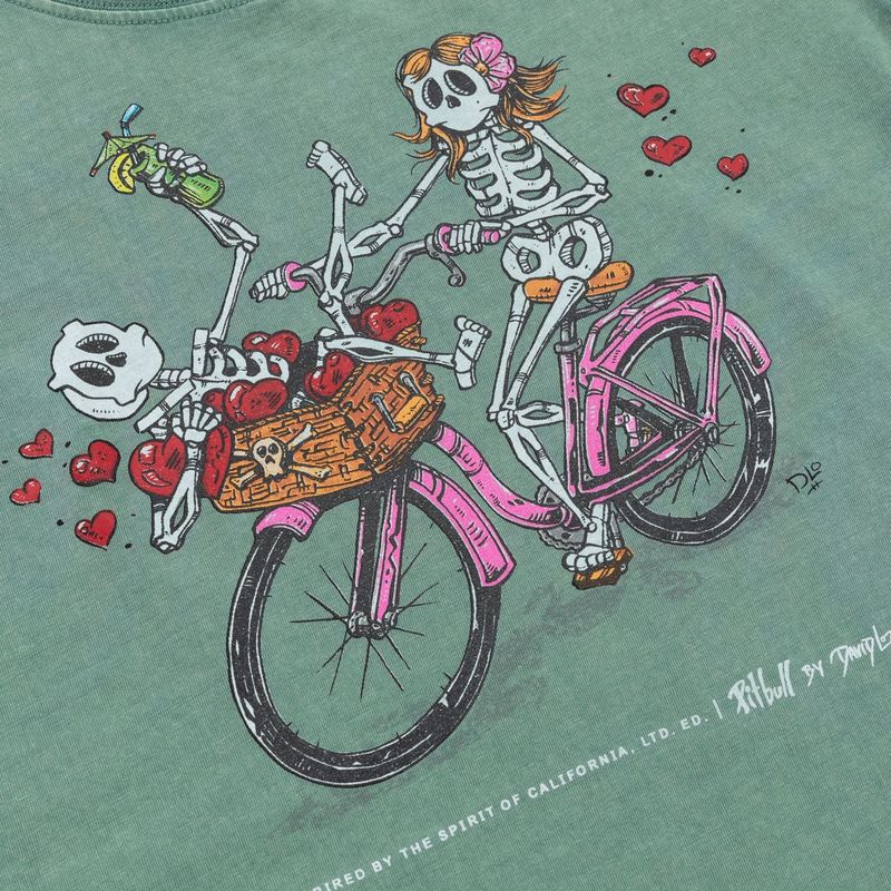 Maglietta da donna Pitbull Cruisinandboozin menta 6