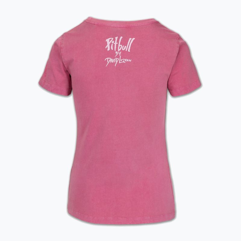 Maglietta da uomo Pitbull Doubletrouble lavata rosa 2