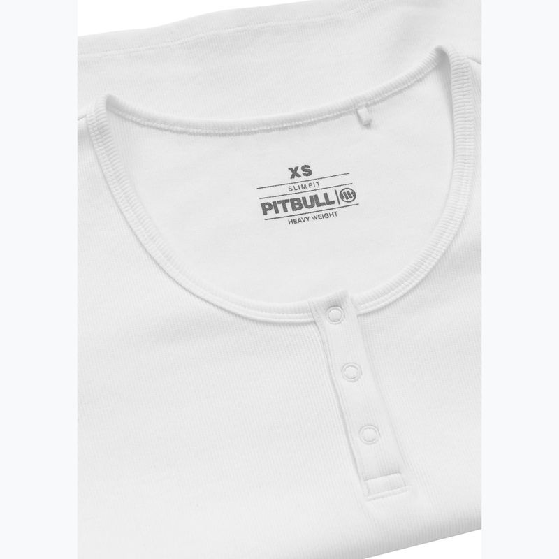 Pitbull Rib a manica lunga da donna, bianco 6