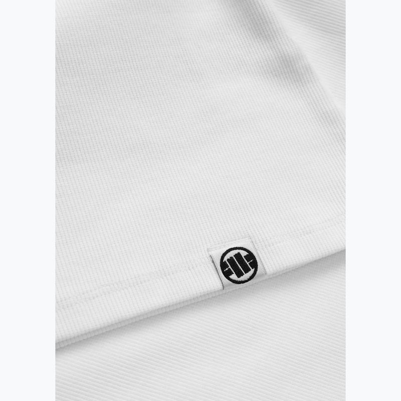 Pitbull Rib a manica lunga da donna, bianco 8