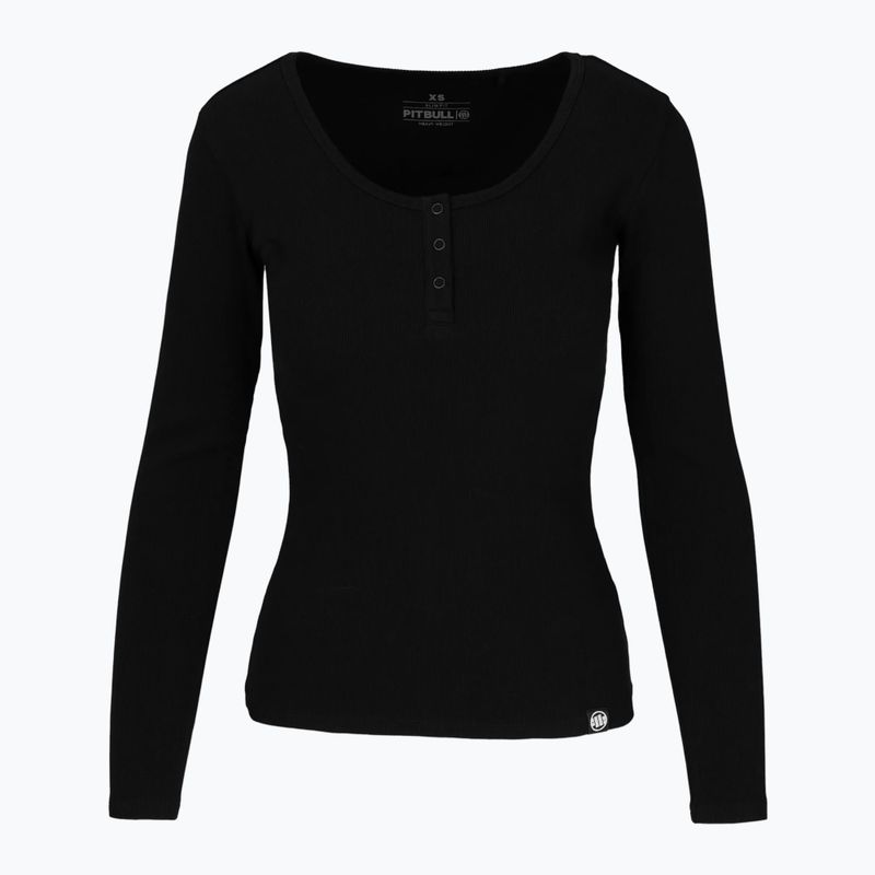 Pitbull Rib a maniche lunghe da donna, nero 5