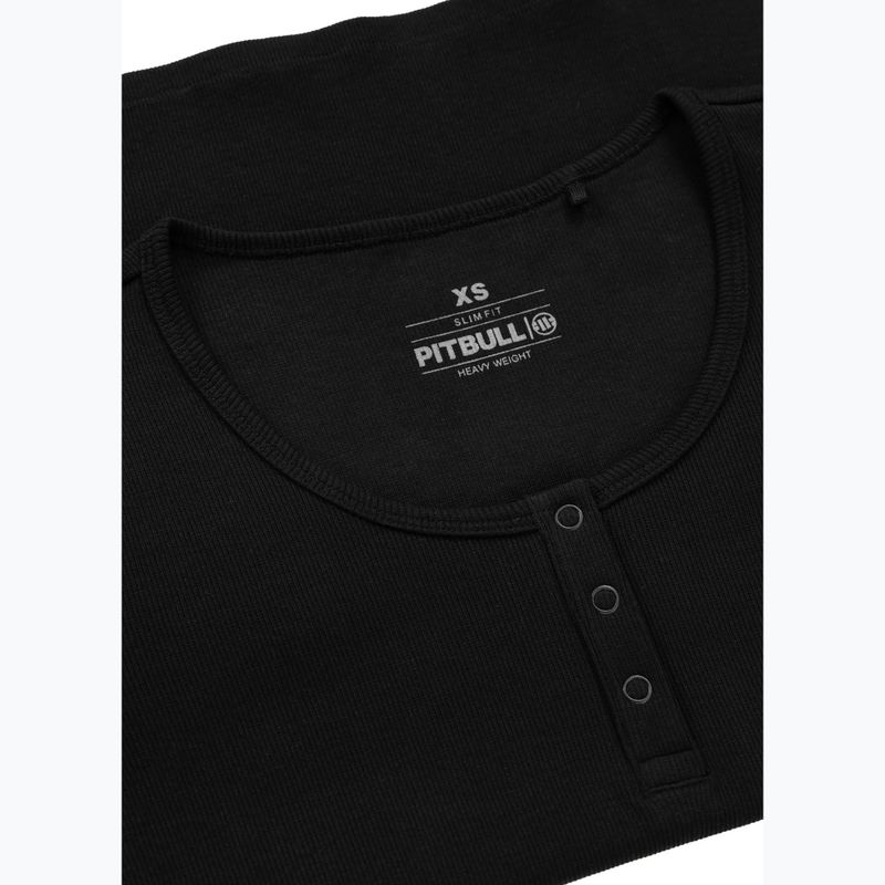 Pitbull Rib a maniche lunghe da donna, nero 7