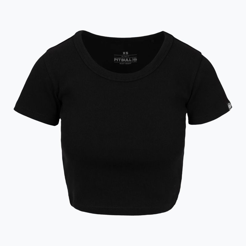 Pitbull Maglietta cropped da donna nera 5