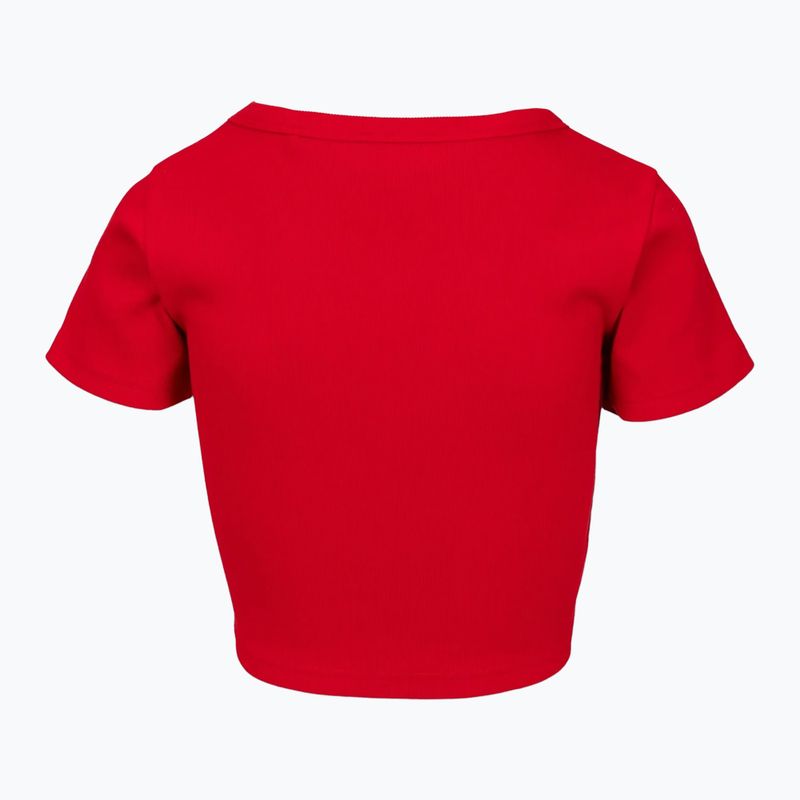 Maglietta Pitbull Cropped rossa da donna 6