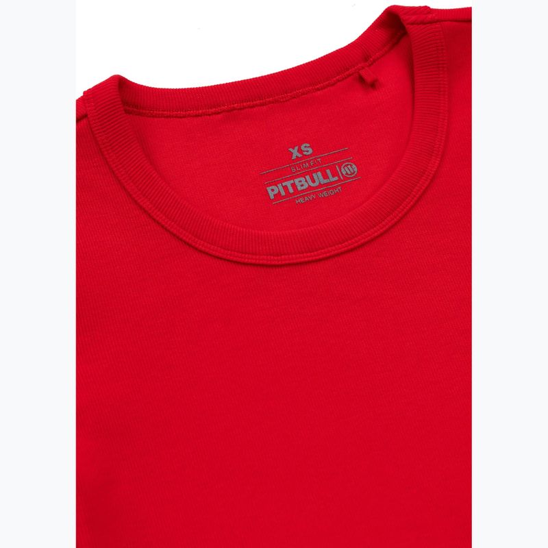 Maglietta Pitbull Cropped rossa da donna 7