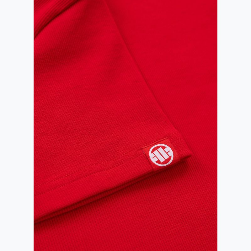 Maglietta Pitbull Cropped rossa da donna 8