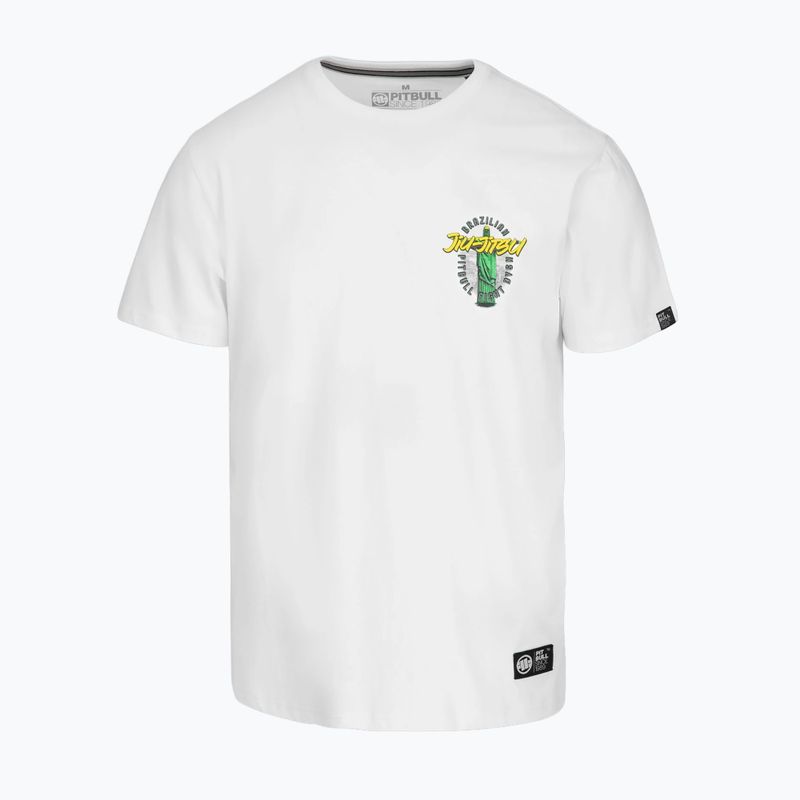 Maglietta Pitbull BJJ FIGHT DVSN uomo bianco