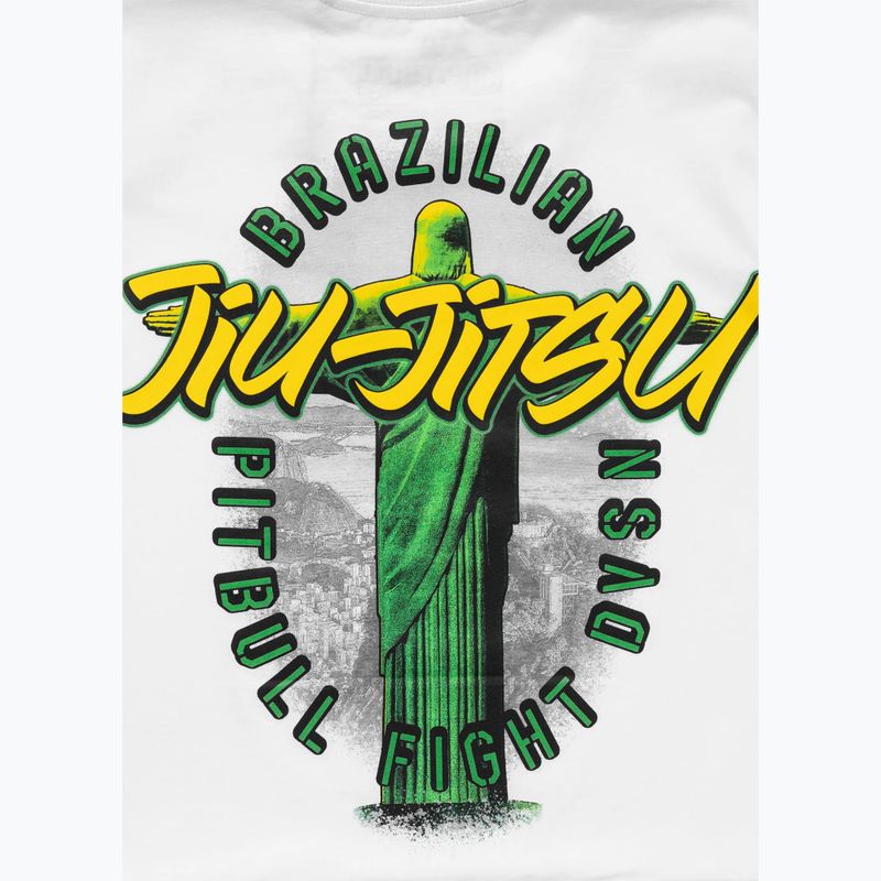 Maglietta Pitbull BJJ FIGHT DVSN uomo bianco 5