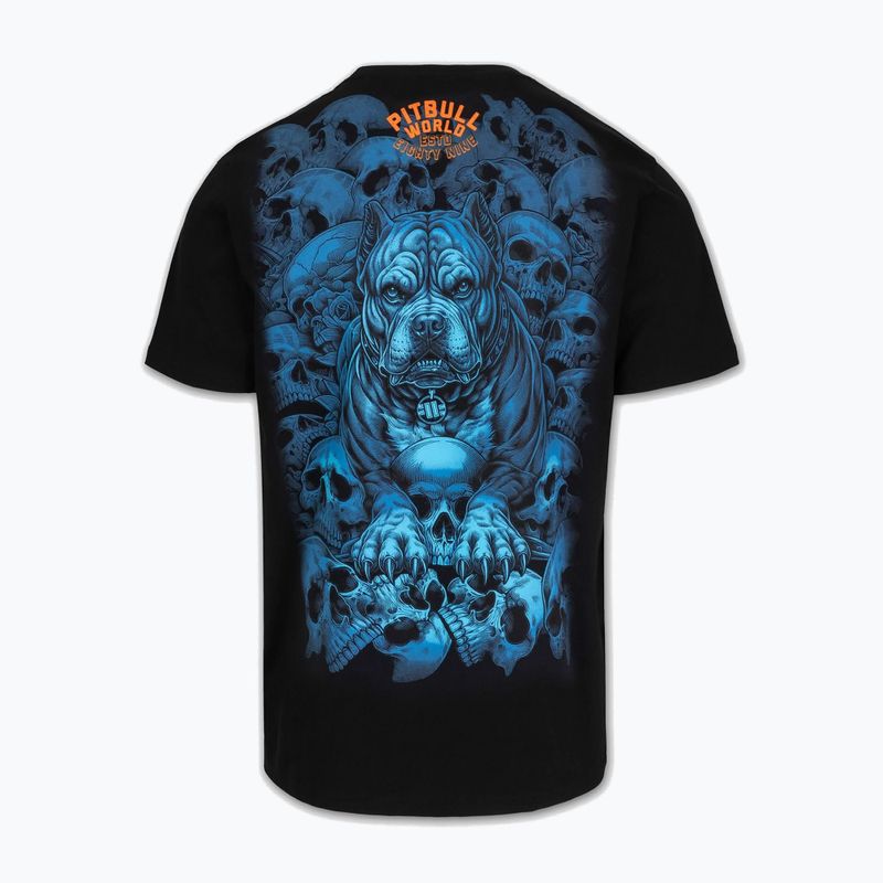 Maglietta Pitbull Guardian Angel uomo nero 6