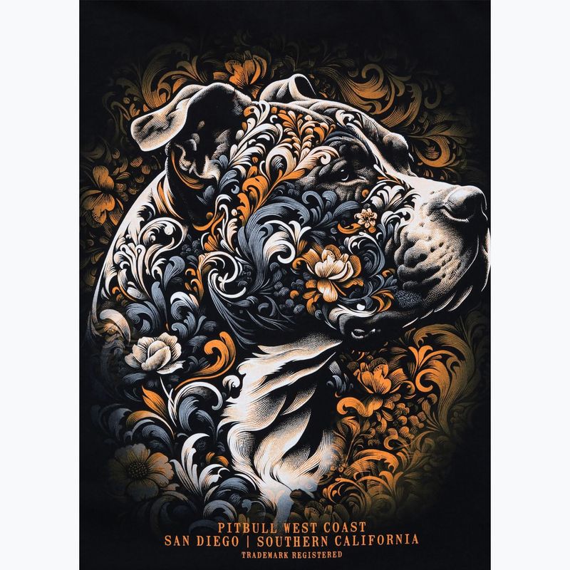 Maglietta Pitbull Tattoo uomo nero 5