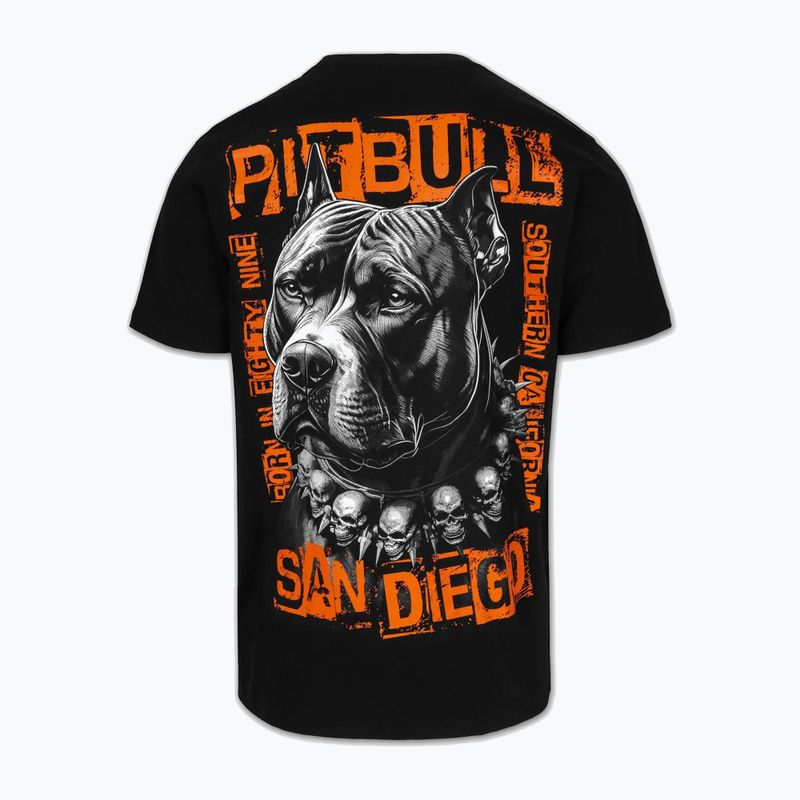 Maglietta Pitbull Blacky nera da uomo 6