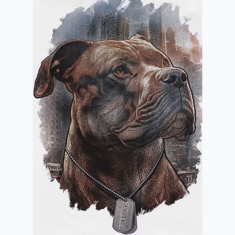 Maglietta Pitbull Hero da uomo, bianco 9