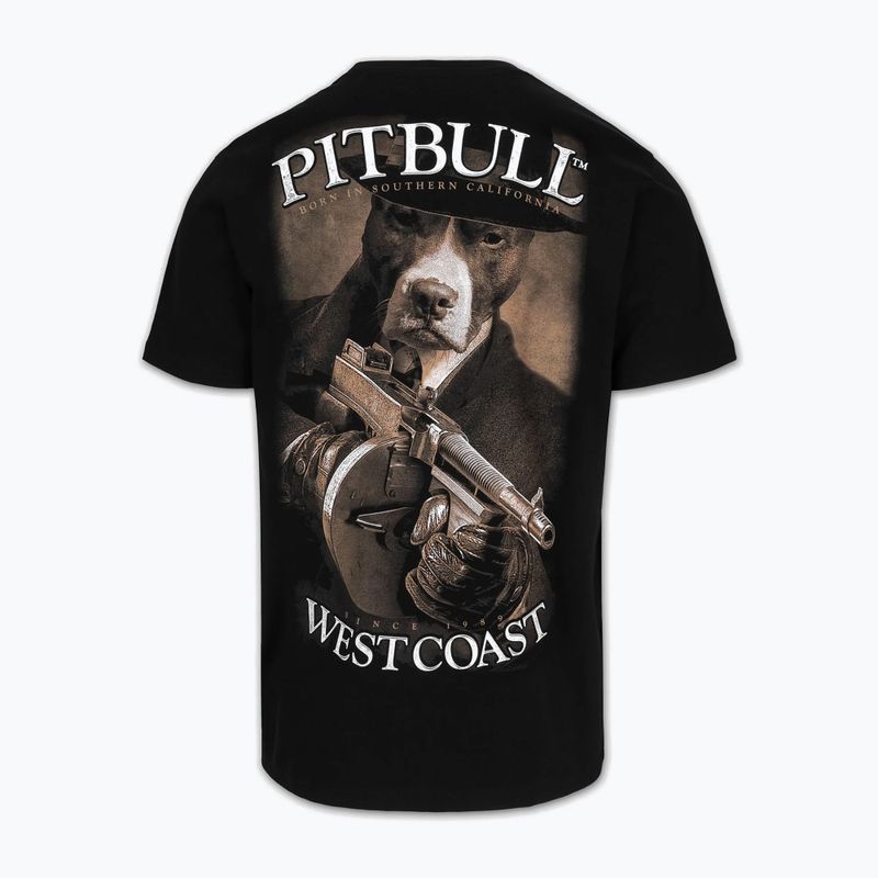 Maglietta Pitbull Tommy Gun da uomo, nero 6