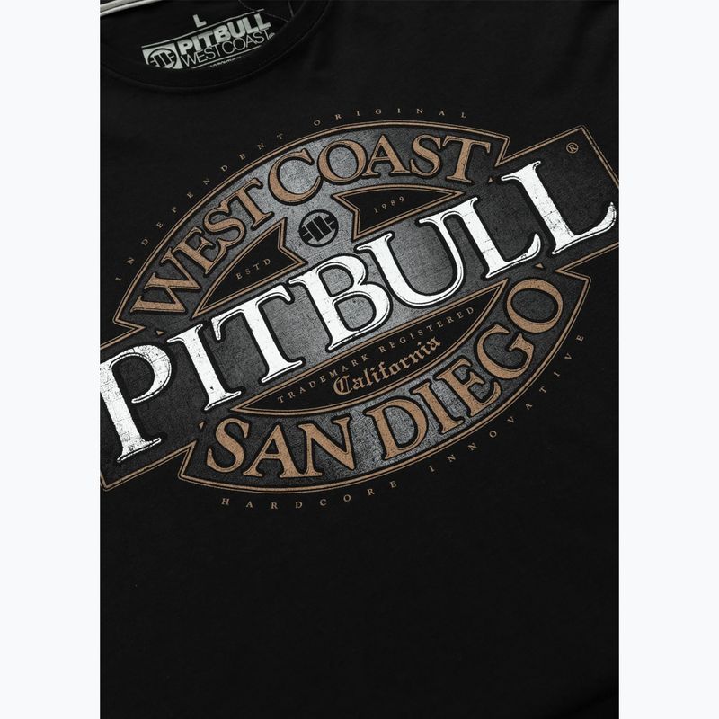 Maglietta Pitbull Tommy Gun da uomo, nero 8