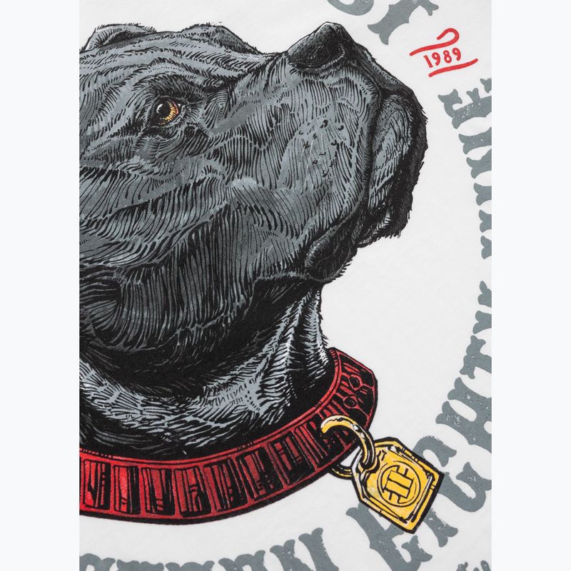 Pitbull Strength & Respect - Maglietta da uomo bianca 5