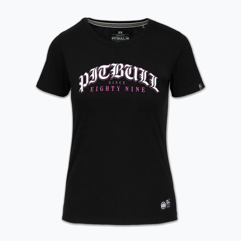 Maglietta Pitbull Tattoo donna nero 5